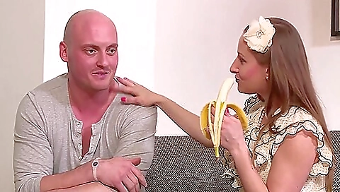 Mature couple fucks in a hardcore and fucking Mature couple fucks in a hardcore and fucking