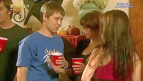 Sexy brunette hair shows her tight pussy