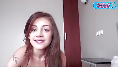 Sexy young chick fucks like a slut