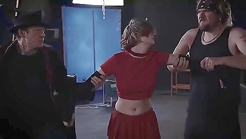 Smoking-h inhales join and dildo